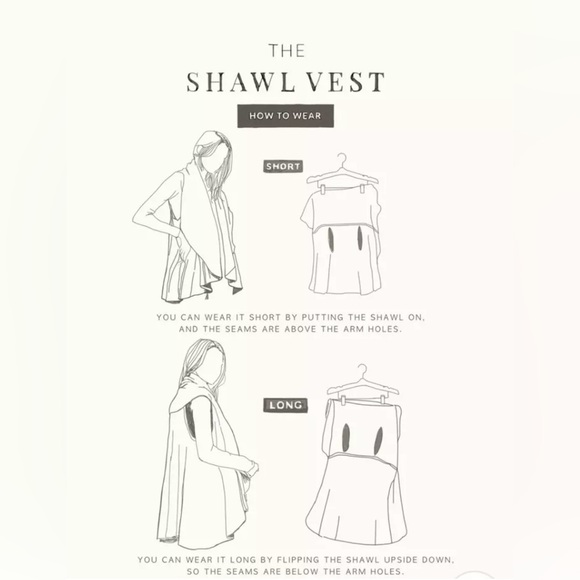 Look by M Vest Shawl - Picture 5 of 16